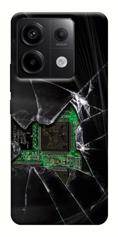 Чохол itsPrint Crash для Xiaomi Redmi Note 13 Pro 4G, black, купити оптом з доставкою