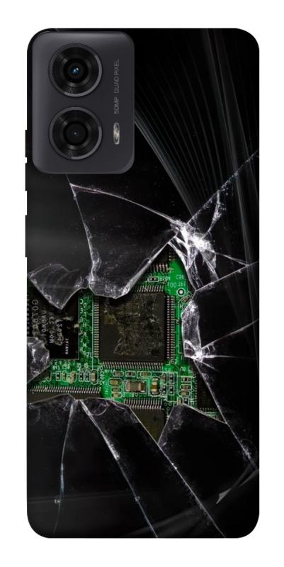 Чохол itsPrint Crash для Motorola Moto G24, black, купити оптом з доставкою