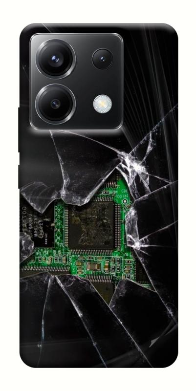 Чохол itsPrint Crash для Xiaomi Poco X6, black, купити оптом з доставкою
