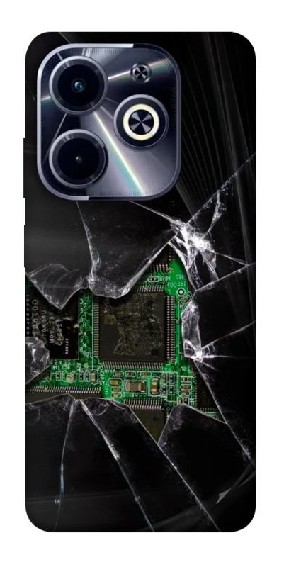 Чохол itsPrint Crash для Infinix Hot 40i, black, купити оптом з доставкою