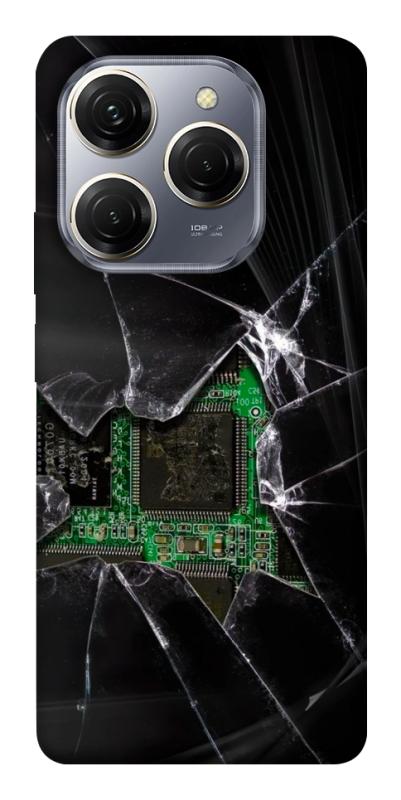Чохол itsPrint Crash для TECNO Spark 20 Pro, black, купити оптом з доставкою