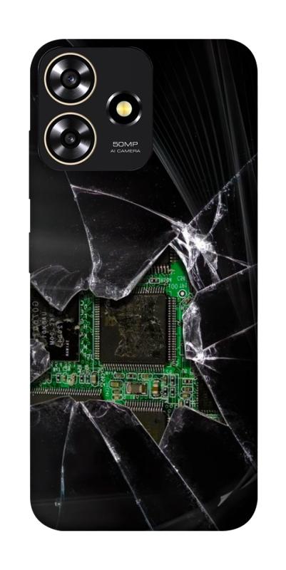 Чохол itsPrint Crash для ZTE Blade A73 4G, black, купити оптом з доставкою