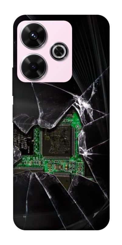 Чохол itsPrint Crash для Xiaomi Redmi 13 4G / Poco M6 4G, black, купити оптом з доставкою