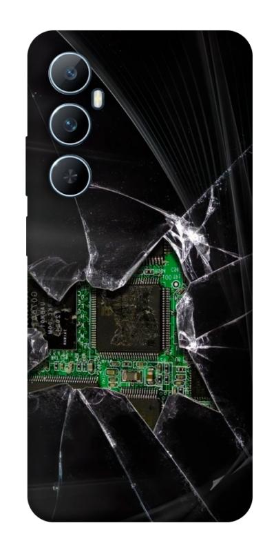Чохол itsPrint Crash для Realme C65 4G, black, купити оптом з доставкою