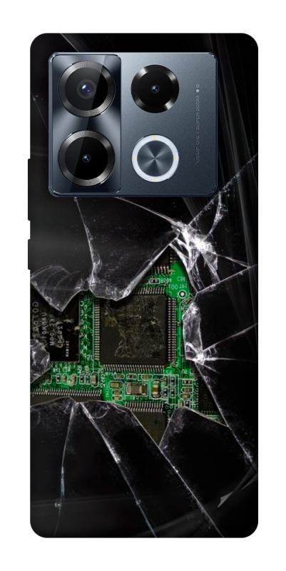 Чохол itsPrint Crash для Infinix Note 40 Pro 4G, black, купити оптом з доставкою