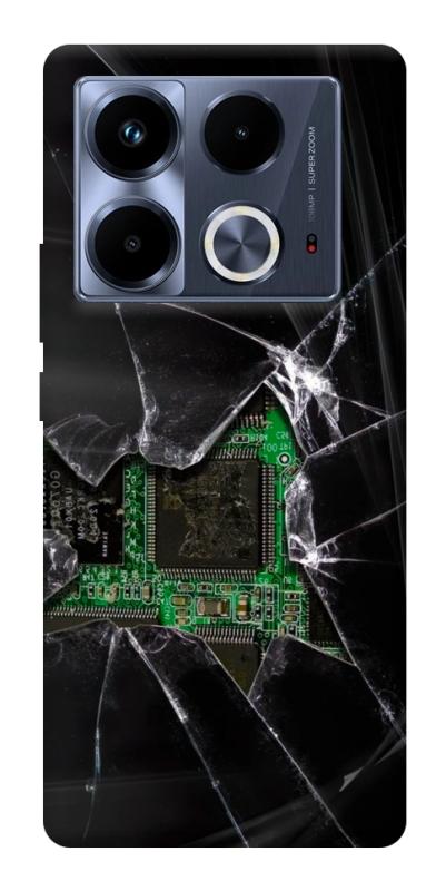 Чохол itsPrint Crash для Infinix Note 40 4G, black, купити оптом з доставкою