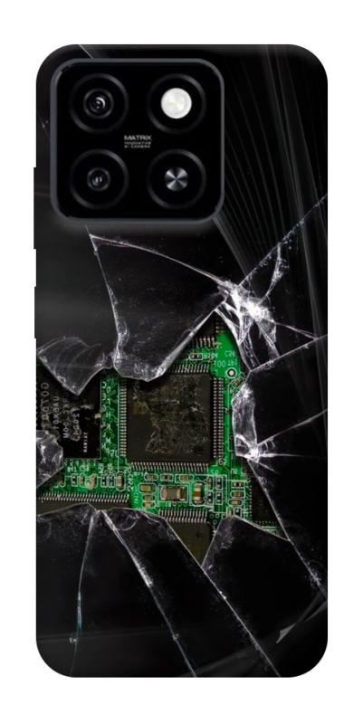 Чохол itsPrint Crash для ZTE Blade A55 4G, black, купити оптом з доставкою