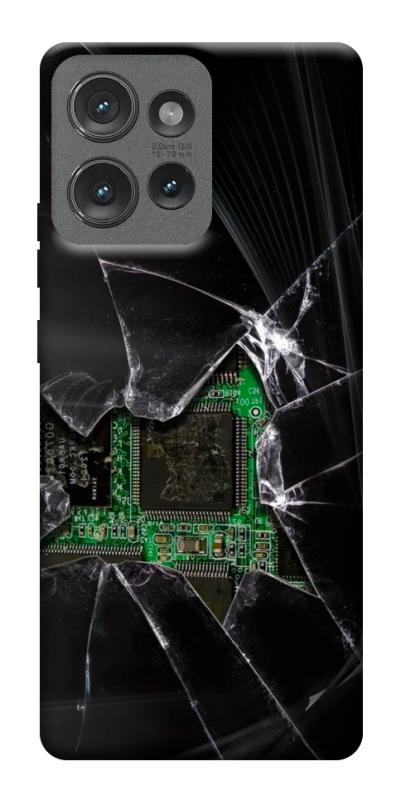 Чехол itsPrint Crash для Motorola Edge 50, black, купить оптом с доставкой
