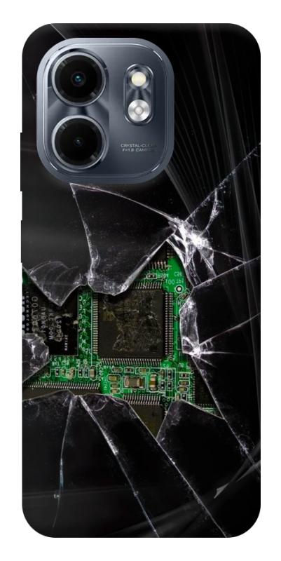 Чехол itsPrint Crash для Infinix Smart 9 4G / Hot 50i, black, купить оптом с доставкой