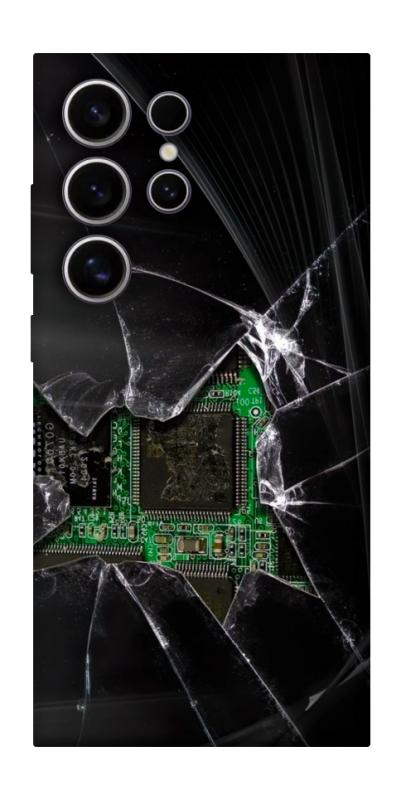 Чохол itsPrint Crash для Samsung Galaxy S25 Ultra, black, купити оптом з доставкою