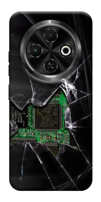 Чехол itsPrint Crash для TECNO Spark 30C, black, купить оптом с доставкой