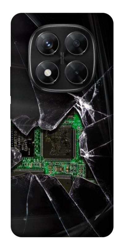Чехол itsPrint Crash для Xiaomi Redmi Note 14 Pro 5G, black, купить оптом с доставкой