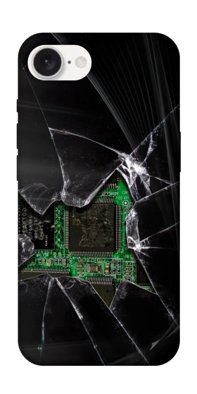 Чохол itsPrint Crash для Apple iPhone 16e (6.1"), black, купити оптом з доставкою