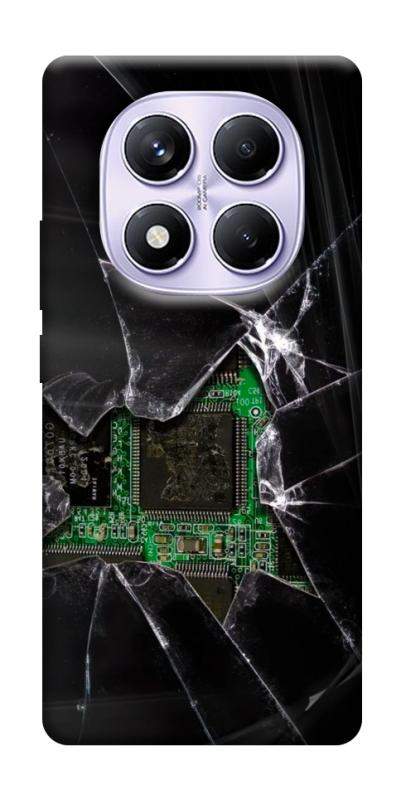 Чехол itsPrint Crash для Xiaomi Redmi Note 14 Pro 4G, black, купить оптом с доставкой