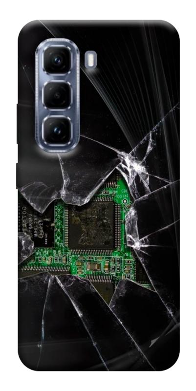 Чохол itsPrint Crash для Infinix Hot 50 Pro, black, купити оптом з доставкою