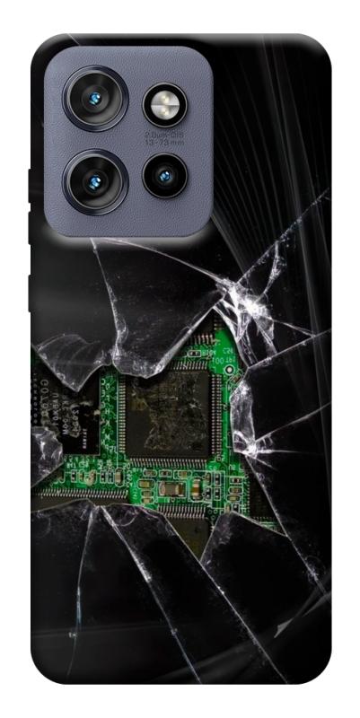 Чохол itsPrint Crash для Motorola Edge 50 Neo, black, купити оптом з доставкою