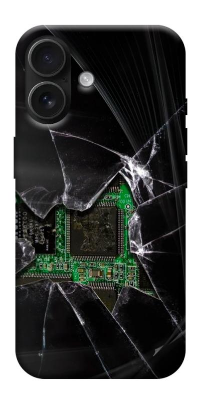 Чехол itsPrint Crash для Apple iPhone 17 (6.3"), black, купить оптом с доставкой
