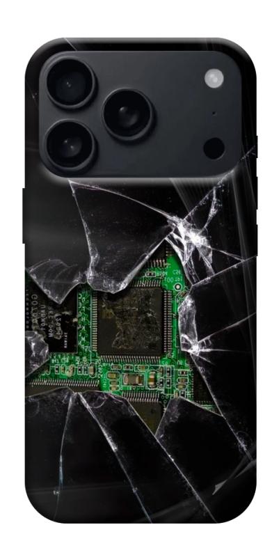 Чехол itsPrint Crash для Apple iPhone 17 Pro (6.3"), black, купить оптом с доставкой