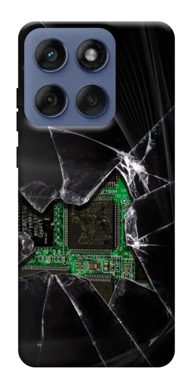 Чехол itsPrint Crash для Motorola Edge 60 Fusion, black, купить оптом с доставкой