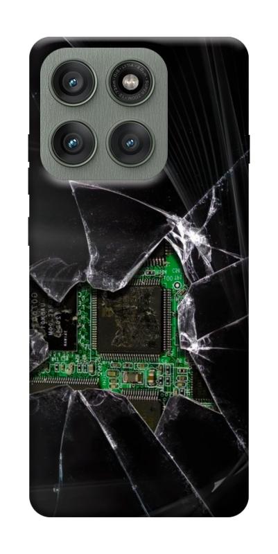 Чехол itsPrint Crash для Motorola Edge 60 Pro, black, купить оптом с доставкой