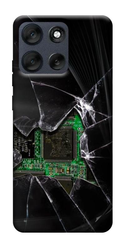 Чехол itsPrint Crash для Motorola Moto G56 5G, black, купить оптом с доставкой