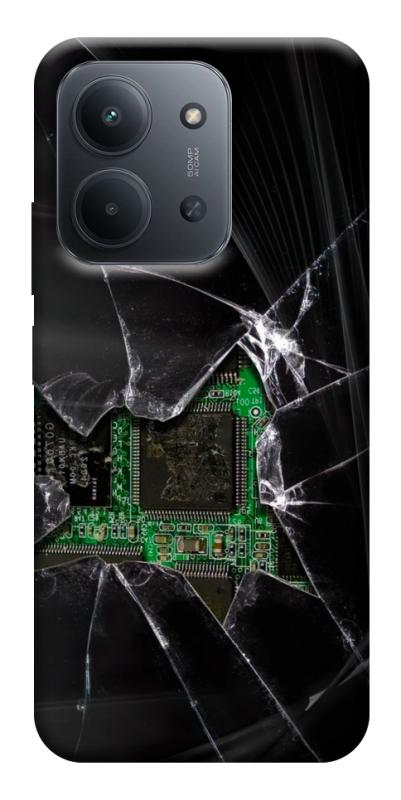 Чехол itsPrint Crash для Xiaomi Redmi 15C (EU), black, купить оптом с доставкой