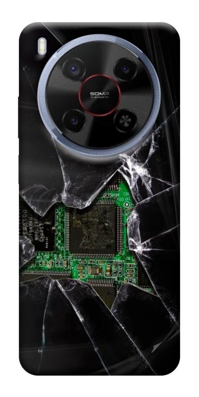Чехол itsPrint Crash для ZTE Nubia V70 Max, black, купить оптом с доставкой