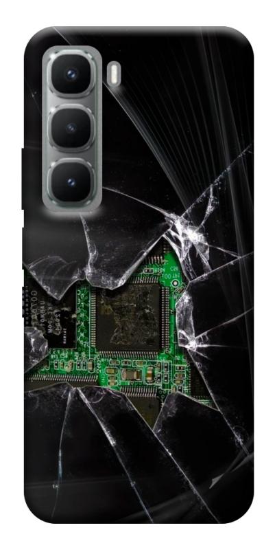 Чехол itsPrint Crash для Infinix Hot 60 Pro+, black, купить оптом с доставкой