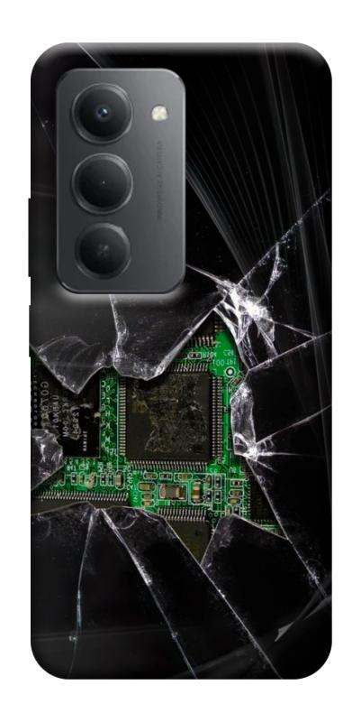 Чехол itsPrint Crash для Xiaomi Redmi 15 4G (Global) / 5G, black, купить оптом с доставкой