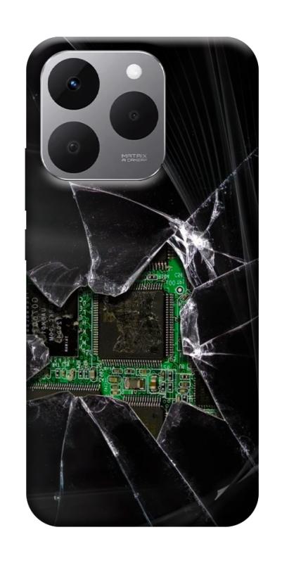 Чехол itsPrint Crash для Realme 15T, black, купить оптом с доставкой