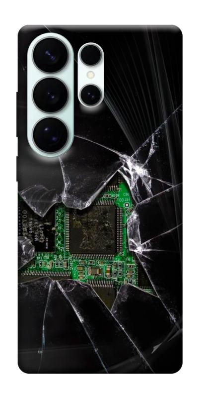 Чехол itsPrint Crash для Samsung Galaxy S26 Ultra, black, купить оптом с доставкой