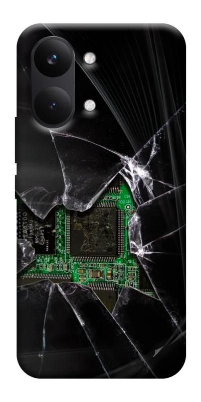 Чехол itsPrint Crash для Xiaomi Poco X8 Pro Max, black, купить оптом с доставкой
