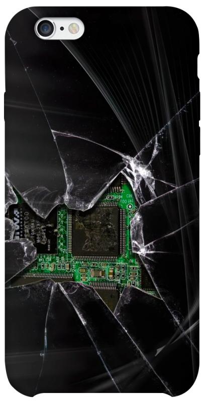 Чохол itsPrint Crash для Apple iPhone 6/6s (4.7"), black, купити оптом з доставкою