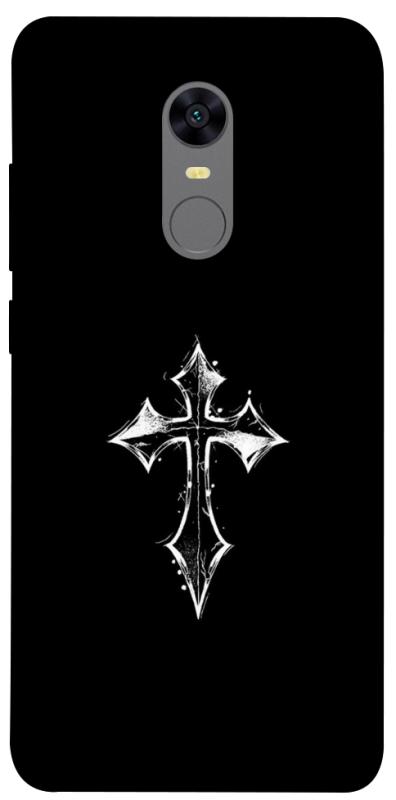Чохол itsPrint Cross для Xiaomi Redmi 5 Plus / Redmi Note 5 (Single Camera), black, купити оптом з доставкою