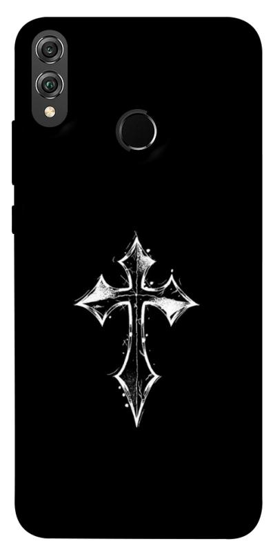 Чохол itsPrint Cross для Huawei Honor 8X, black, купити оптом з доставкою
