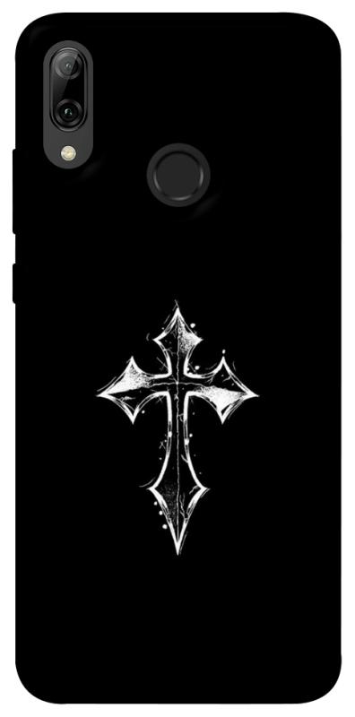 Чохол itsPrint Cross для Huawei P Smart (2019), black, купити оптом з доставкою