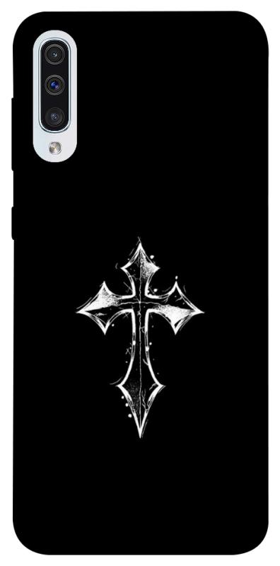 Чохол itsPrint Cross для Samsung Galaxy A50 (A505F) / A50s / A30s, black, купити оптом з доставкою