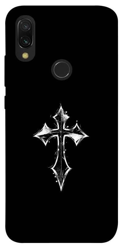 Чохол itsPrint Cross для Xiaomi Redmi 7, black, купити оптом з доставкою