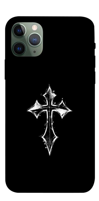 Чохол itsPrint Cross для Apple iPhone 11 Pro (5.8"), black, купити оптом з доставкою