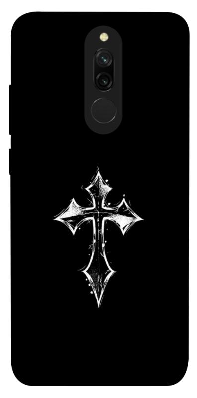 Чохол itsPrint Cross для Xiaomi Redmi 8, black, купити оптом з доставкою