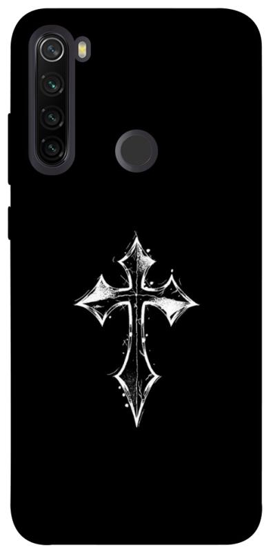 Чохол itsPrint Cross для Xiaomi Redmi Note 8T, black, купити оптом з доставкою