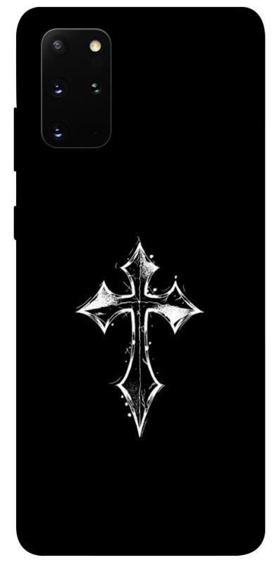 Чехол itsPrint Cross для Samsung Galaxy S20+, black, купить оптом с доставкой