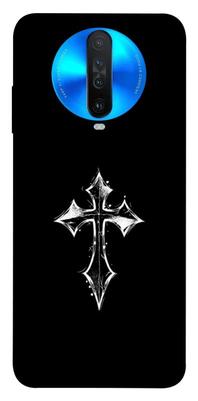 Чехол itsPrint Cross для Xiaomi Redmi K30, black, купить оптом с доставкой