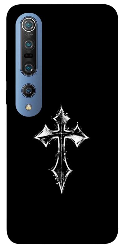 Чехол itsPrint Cross для Xiaomi Mi 10 / Mi 10 Pro, black, купить оптом с доставкой