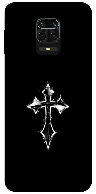 Чехол itsPrint Cross для Xiaomi Redmi Note 9s / Note 9 Pro / Note 9 Pro Max, black, купить оптом с доставкой