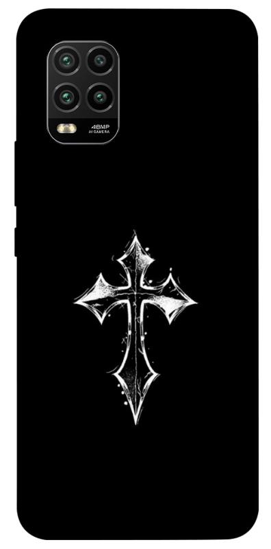 Чехол itsPrint Cross для Xiaomi Mi 10 Lite, black, купить оптом с доставкой
