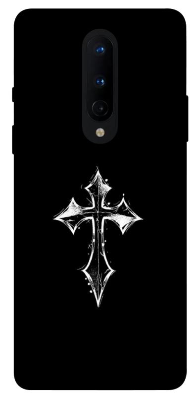 Чохол itsPrint Cross для OnePlus 8, black, купити оптом з доставкою