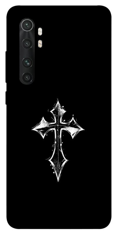 Чохол itsPrint Cross для Xiaomi Mi Note 10 Lite, black, купити оптом з доставкою