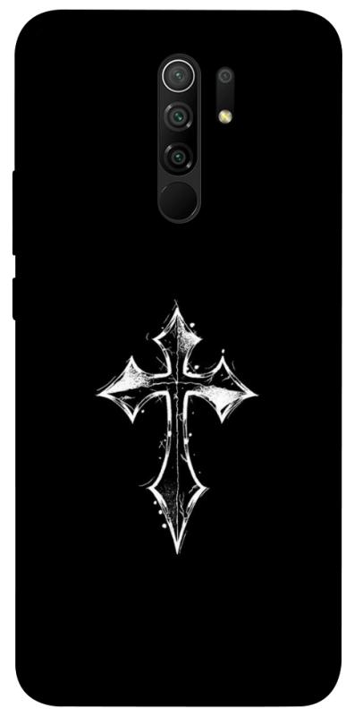 Чохол itsPrint Cross для Xiaomi Redmi 9, black, купити оптом з доставкою