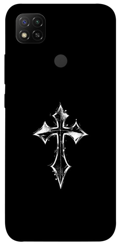 Чохол itsPrint Cross для Xiaomi Redmi 9C, black, купити оптом з доставкою